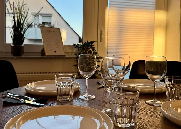 Appartement Charmantes Mit Balkon - Kueche - Smarttv